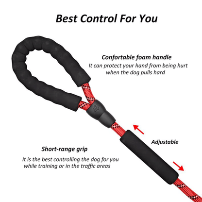 Reflecterende Riem - Sliplijn 180cm