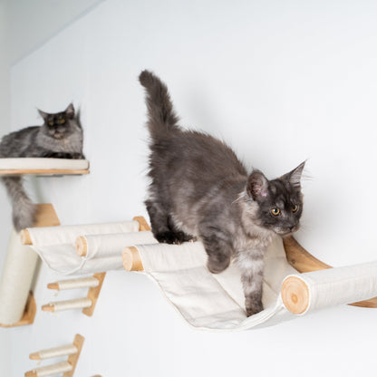 AniPets Luxe Katten Hangparadijs – Crème Edition