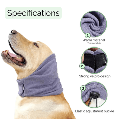 Rustgevende Hond Oorbeschermers – Anti-Stress & Dondercap