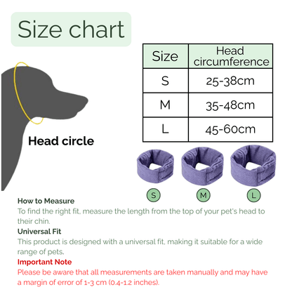 Rustgevende Hond Oorbeschermers – Anti-Stress & Dondercap