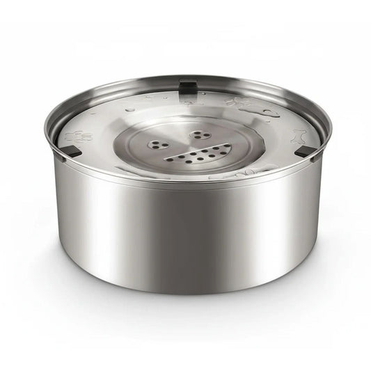 RVS Anti-Mors Waterbak voor Honden – 1L of 3L