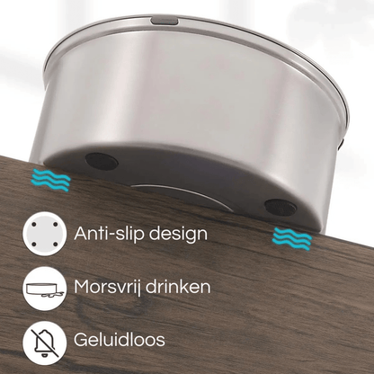 RVS Anti-Mors Waterbak voor Honden – 1L of 3L