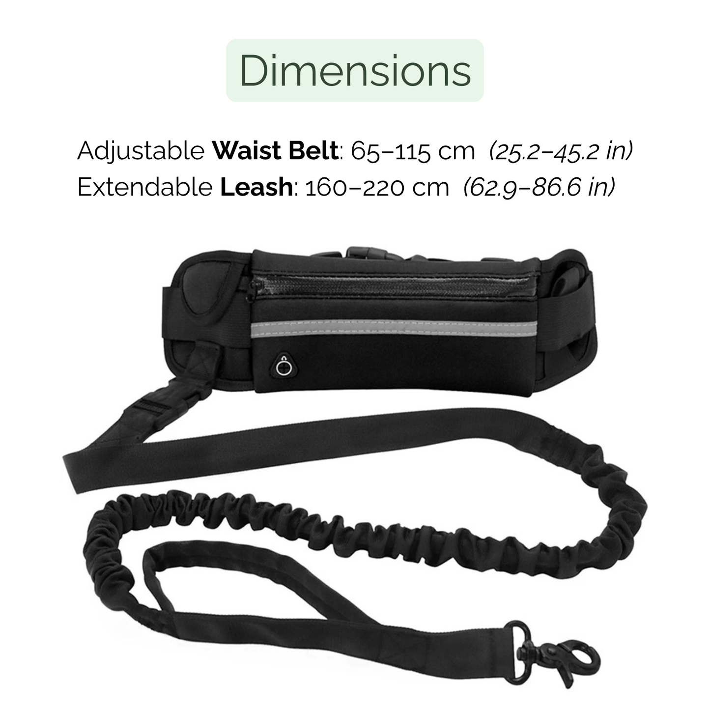 Schokabsorberende Riem - Handsfree