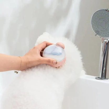 ScrubBuddy - Borstel met Shampoo Dispenser