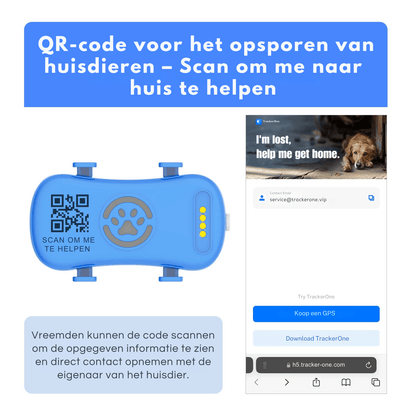 Slimme 4G GPS Tracker voor je Huisdier