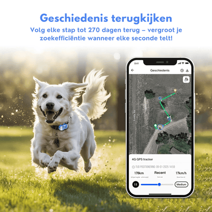 Slimme 4G GPS Tracker voor je Huisdier