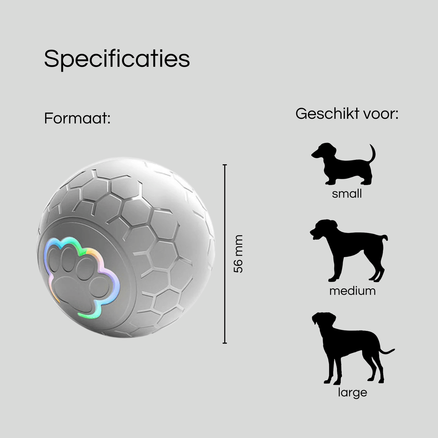 Slimme Elektronische Hondenspeelbal