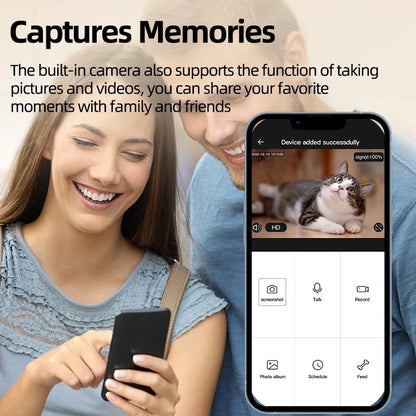Slimme Voerautomaat met Camera – Automatische Diervoeder