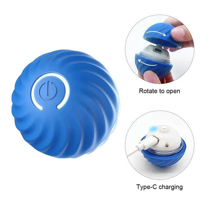 Smart Bal – Elektrisch Rollend Speelgoed voor Honden en Katten