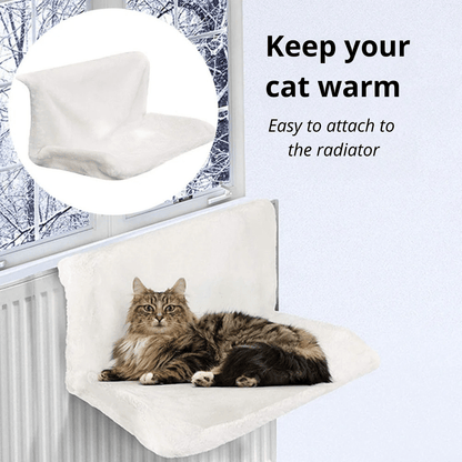 Kattenmand Hangend Pluche – Stevig Metalen Frame | Comfortabel Vensterbed