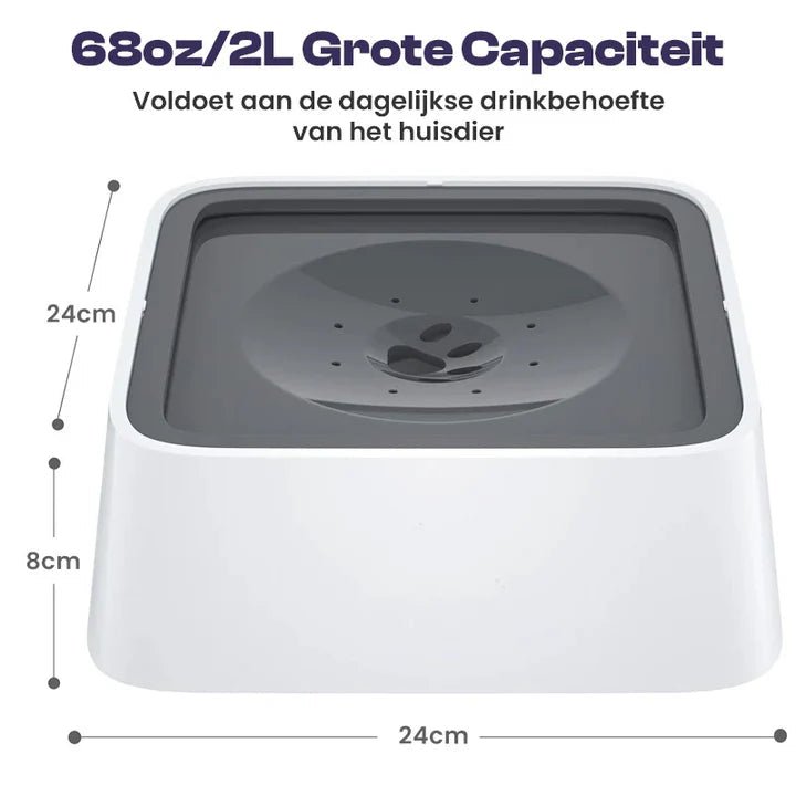 Splash Stop - Anti-Mors Drinkbak voor Honden & Katten