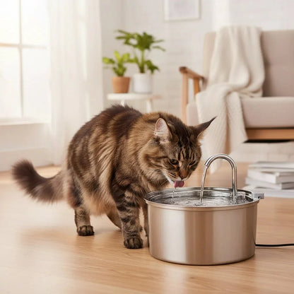 Stille RVS Automatische Waterfontein