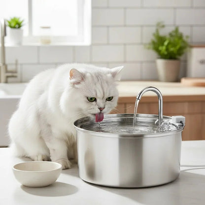 Stille RVS Automatische Waterfontein