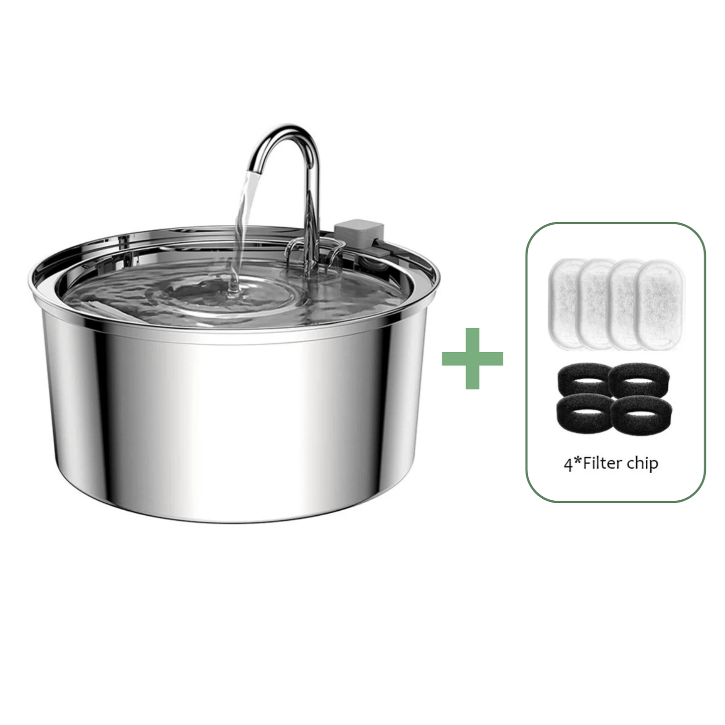 Stille RVS Automatische Waterfontein