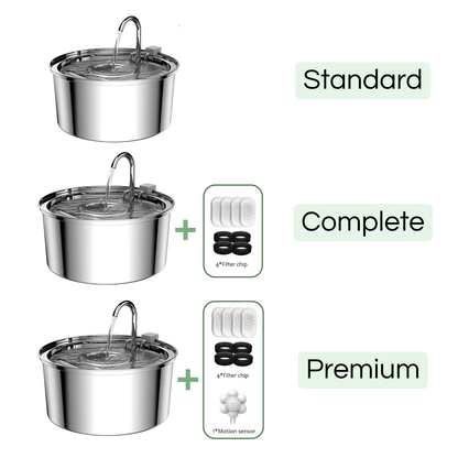 Stille RVS Automatische Waterfontein