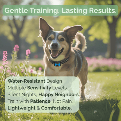 Stopbark - Anti Blafband met Trilling