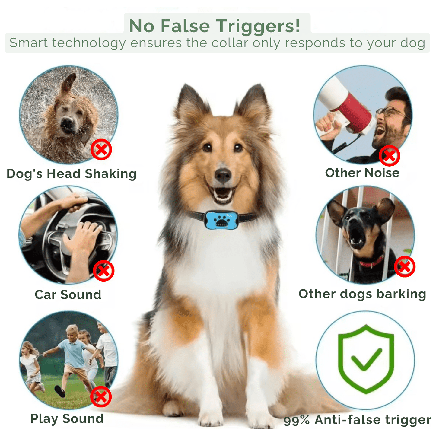 Stopbark - Anti Blafband met Trilling