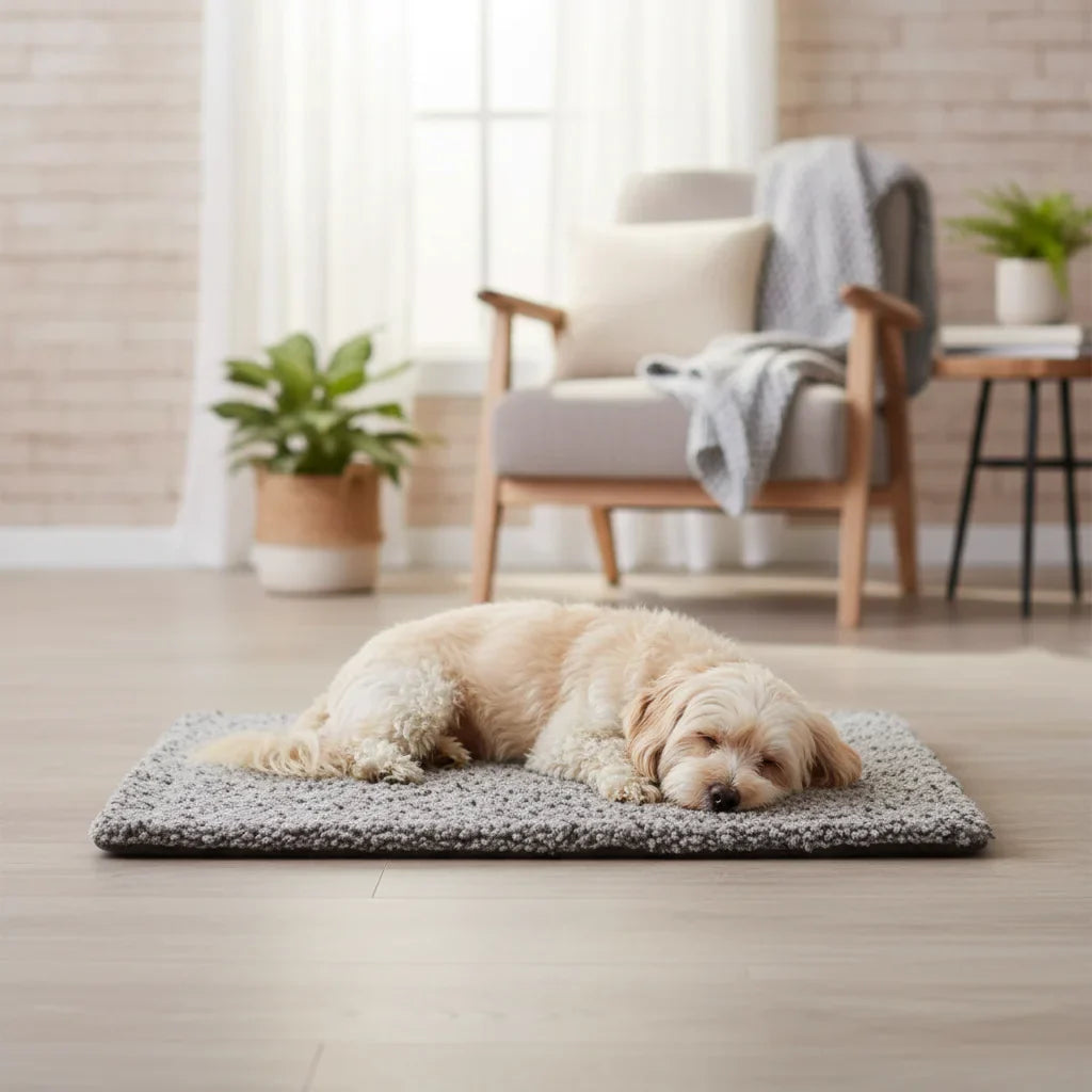 CozyHeat - Zelfverwarmend Huisdiermat – Pluche Hond & Kat Bed - Comfortabel Slaapmatje