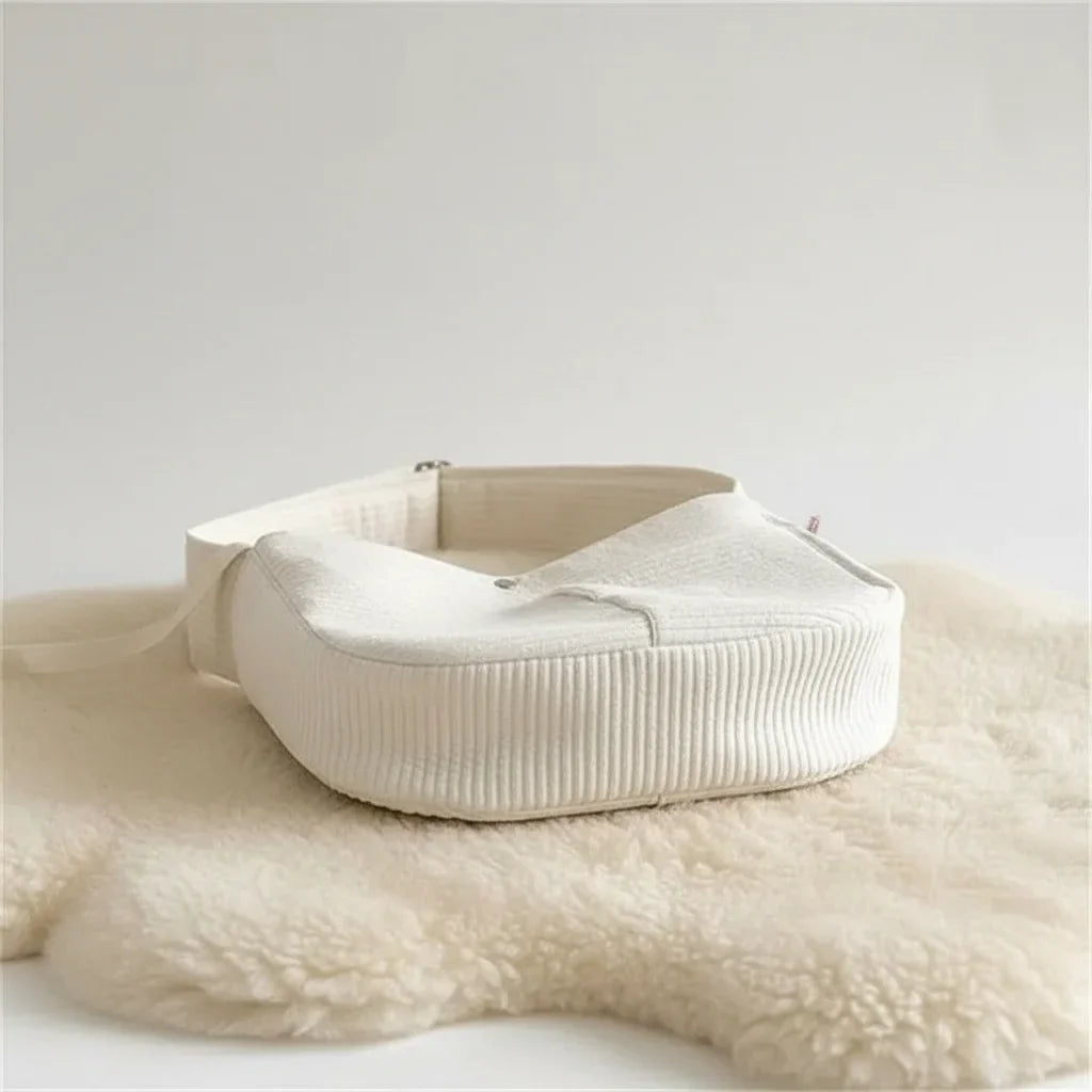 CozyCarry Slingbag Handgemaakt – Ademende Nylon Schoudertas voor Kat en Kleine Hond