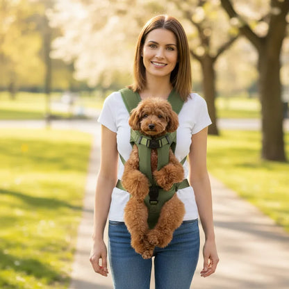PetTravel Pro Hondendraagzak – Ademende Handsfree Reistassen voor Kat & Hond