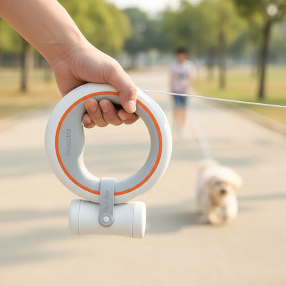 UFO Retract Pro Hondenriem – Uittrekbare 3M Hondenriem met Remsysteem & Ergonomische Handgreep