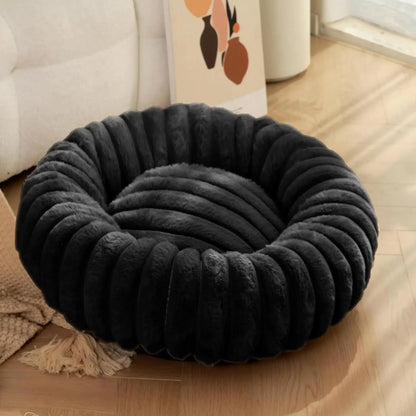 Ronde Donut Hondenmand – Superzacht Wasbaar Hondenbed voor Warmte & Comfort