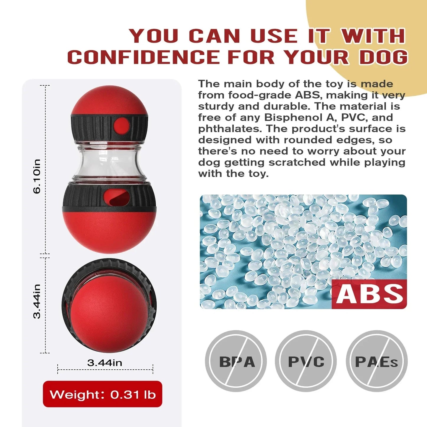 Trechterbal – Slow Feeder Puzzelbal