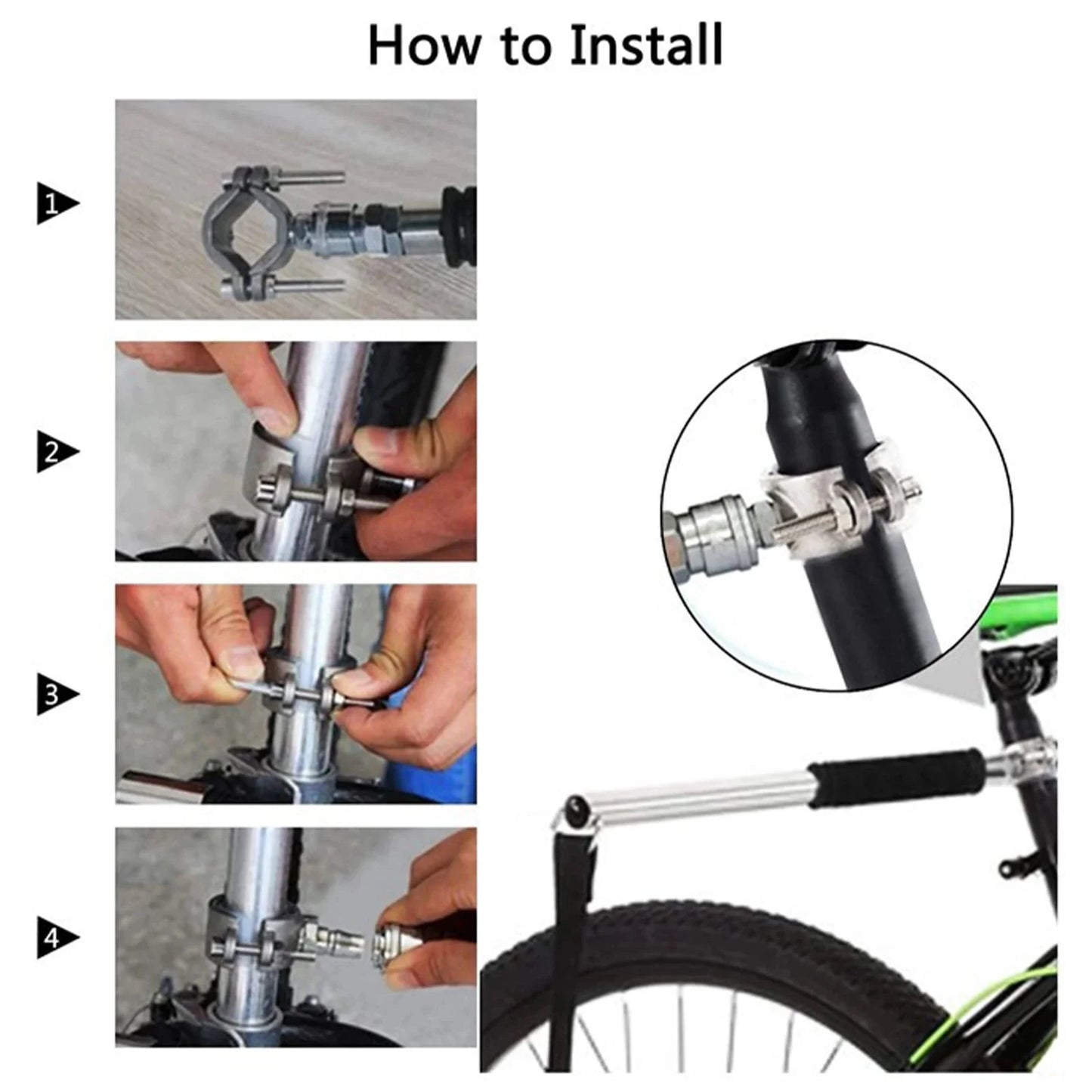 Uittrekbare Fietshondenriem – Handsfree