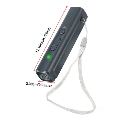 Ultrasone Hondenafschrikker – Zwart – LED-indicator – USB oplaadbaar – Hondentrainer – Anti-blaf apparaat
