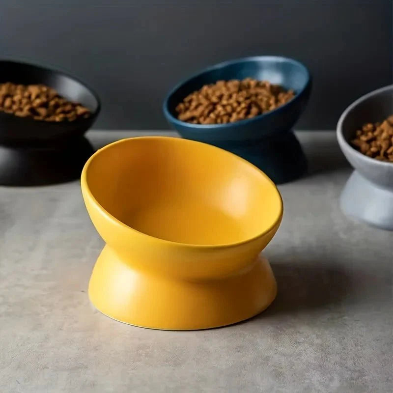 Verhoogde Keramische Voerbak – High Feet Ontwerp