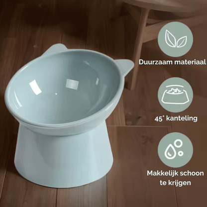 Verhoogde Voerbak met Oortjes