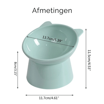 Verhoogde Voerbak met Oortjes