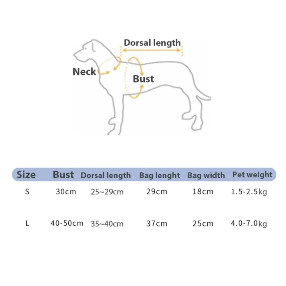 Verstelbare Draagtas voor Huisdieren