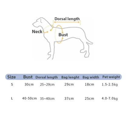 Verstelbare Draagtas voor Huisdieren
