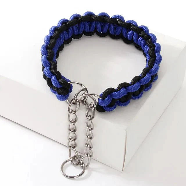 PawWeave Hondenhalsband Verstelbaar – Sterke Nylon Halsband Hond voor Training & Wandelingen