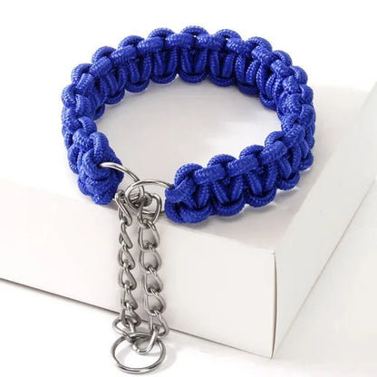 PawWeave Hondenhalsband Verstelbaar – Sterke Nylon Halsband Hond voor Training & Wandelingen