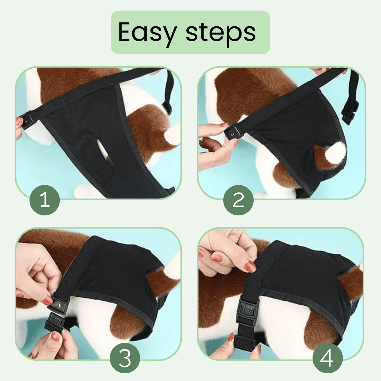 Verstelbare Hygiënebroek voor Honden