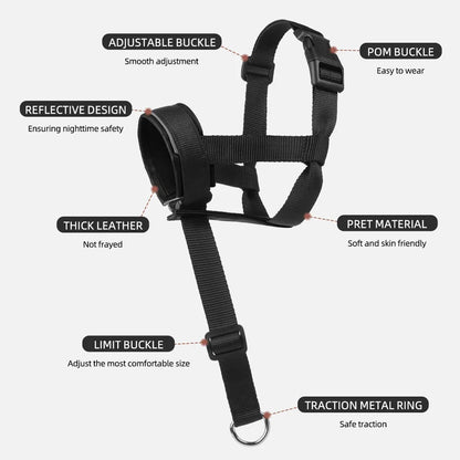 Verstelbare Muilkorf Halti-Stijl