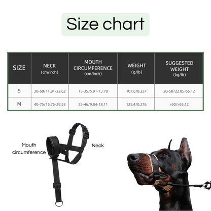 Verstelbare Muilkorf Halti-Stijl