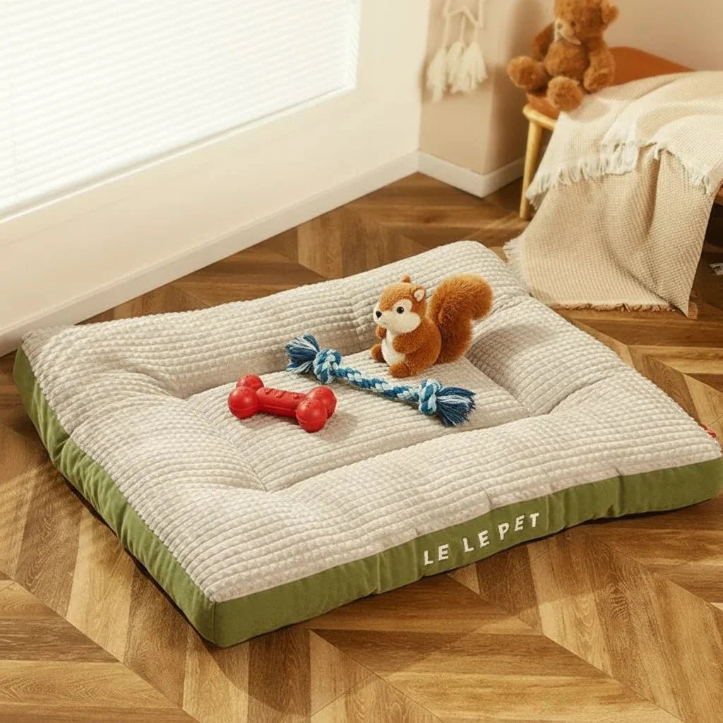 Hondenmand met Zachte Fleece - Warm Hondendeken Groot