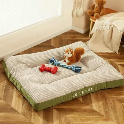 Hondenmand met Zachte Fleece - Warm Hondendeken Groot