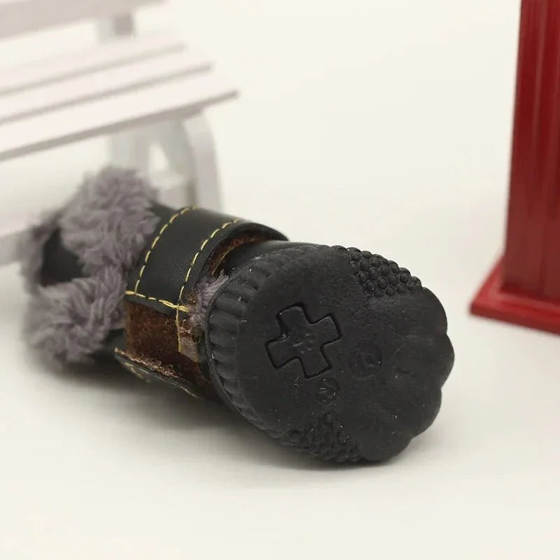 Hondenschoenen Waterdicht en Warm - met Fleecevoering