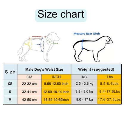 Wasbare Buikband voor Reuen