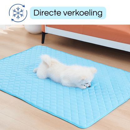 Hondenmat Zelfkoelend IJszijde – Wasbaar Reismat Voor Hond & Kat