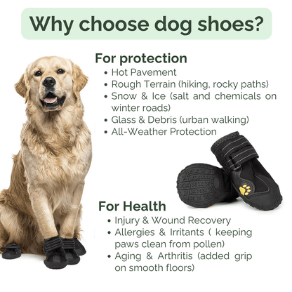 Waterdichte, Antislip, Rubberen Hondenschoenen