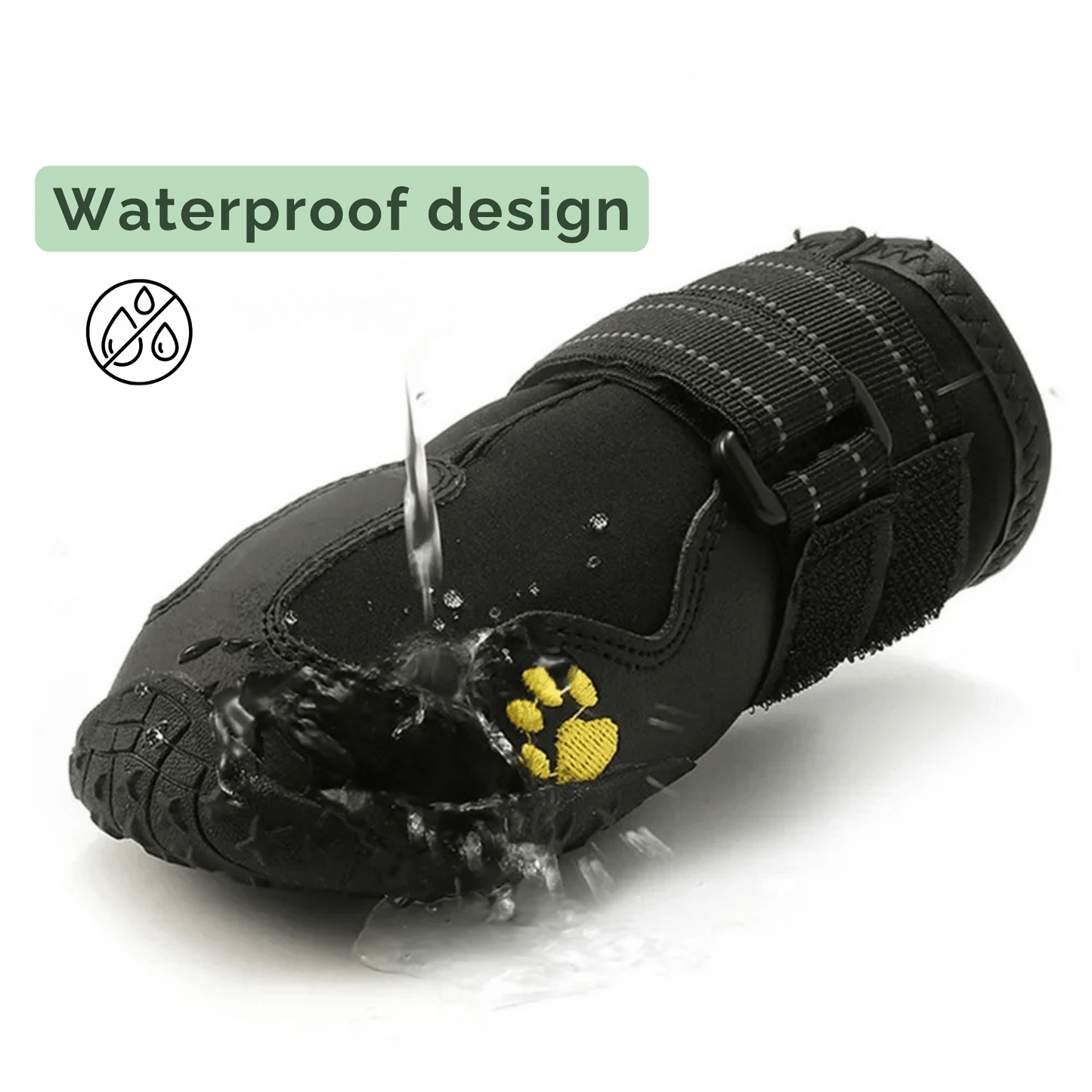 Waterdichte, Antislip, Rubberen Hondenschoenen