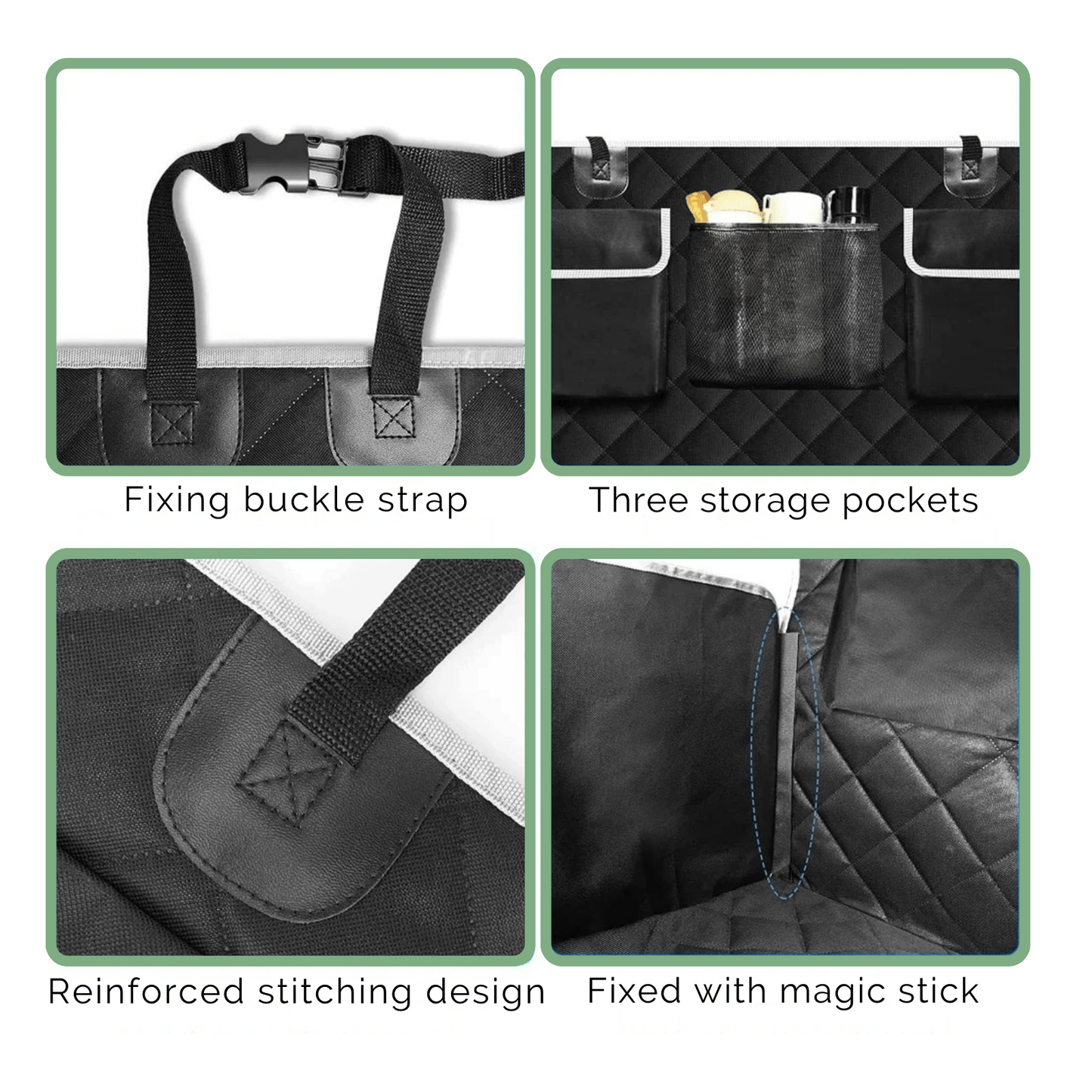 Waterdichte Kofferbakmat - Draagbare Autostoelhoes