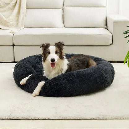 Zachte Donut Hondenmand – Pluche Hondenmand en Kattenmand - Huisdieren Slaapcomfort