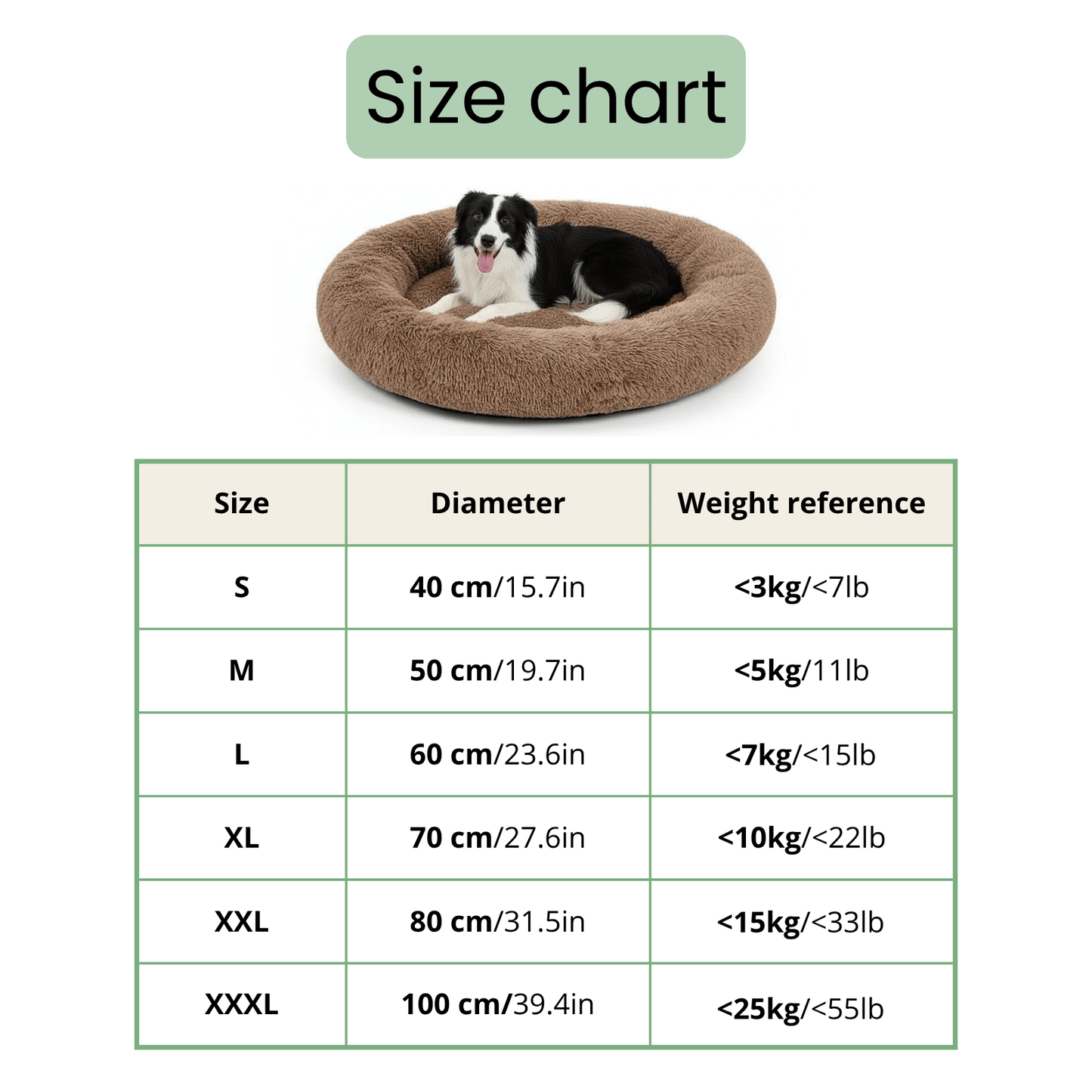 Zachte Donut Hondenmand – Pluche Hondenmand en Kattenmand - Huisdieren Slaapcomfort