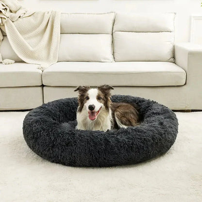 Zachte Donut Hondenmand – Pluche Hondenmand en Kattenmand - Huisdieren Slaapcomfort